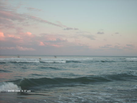 Sunset at Myrtle Beach SC