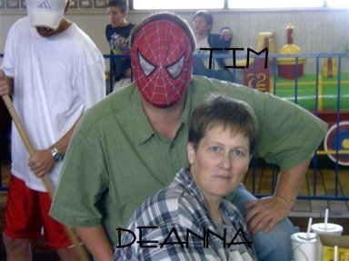 Spiderman (Tim) and DeAnna