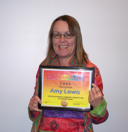 Amy wins CARE Award