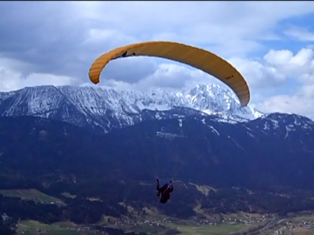 My 1st flight in Steinfeld, Austria April 2010