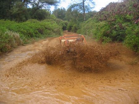 Mud pooling & loving it - Hawaii 2007