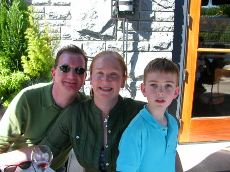Mother's Day 2006. Andrew, me & Conor