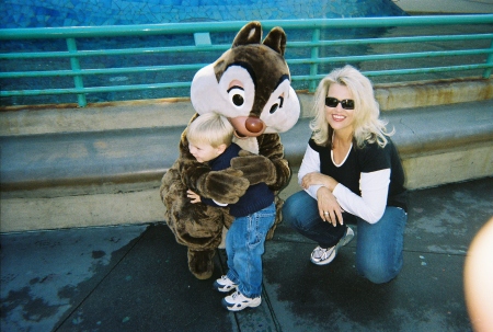 Disneyland and the little guy!