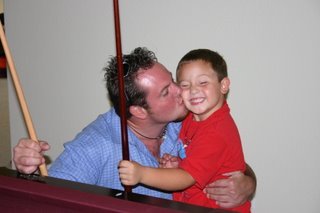 My oldest son and Grandson