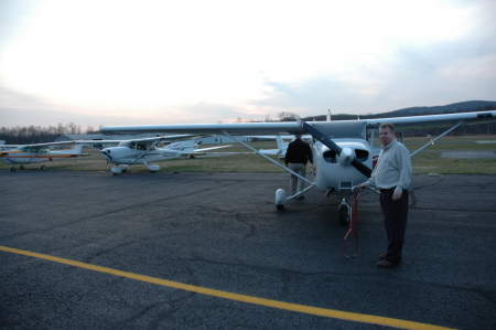 Parking Cessna Skyhawk