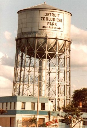 Zoo Water Tower 1980ish