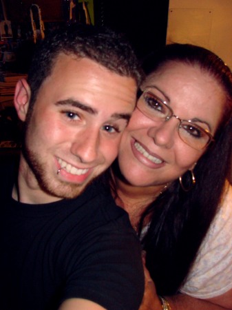 My son and I  2008