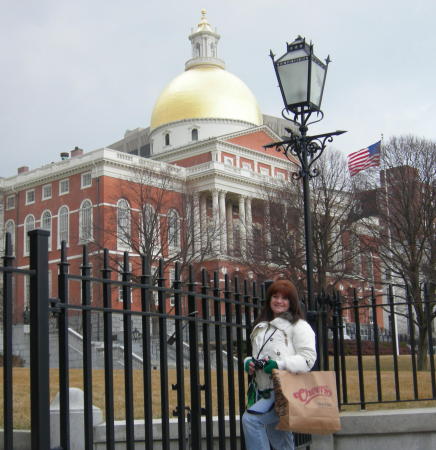 Me in Boston for St. Patrick's Day