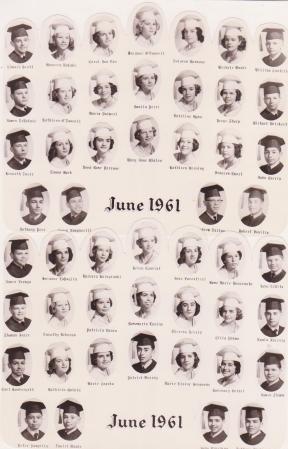 Frances Hendrickson's album, Class of 1961