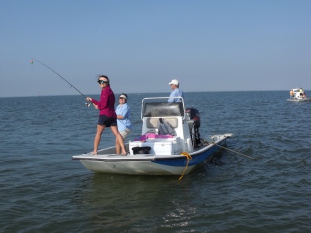 Guide Fishing in San Antonio Bay