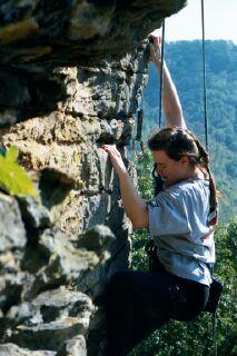 Climbing at Red River Gorge