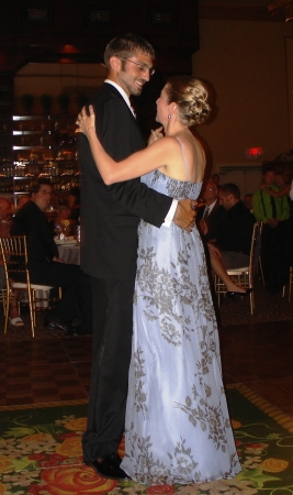 Dancing with my son at his wedding