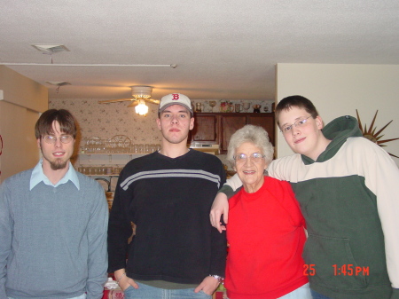 Tom, Ryan, Mom & Peter
