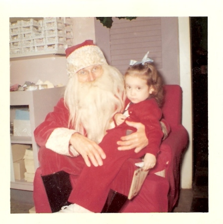 Marsha and Santa