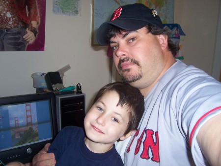 My youngest son, William and I