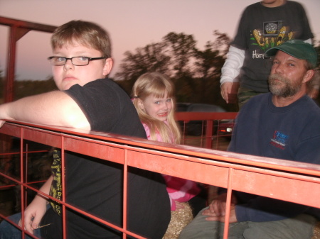 hayride at the pumpkin patch oct 2010