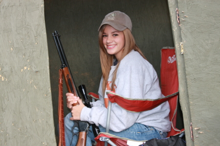 Gabi - Deer Blind Dec 07