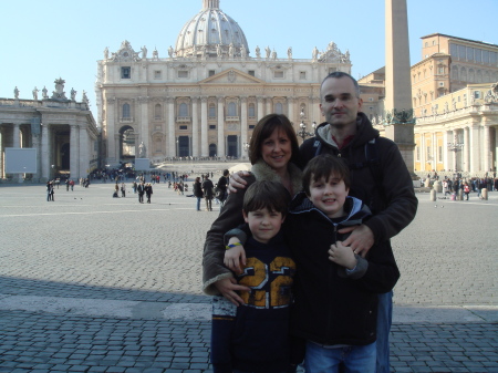 family in Rome