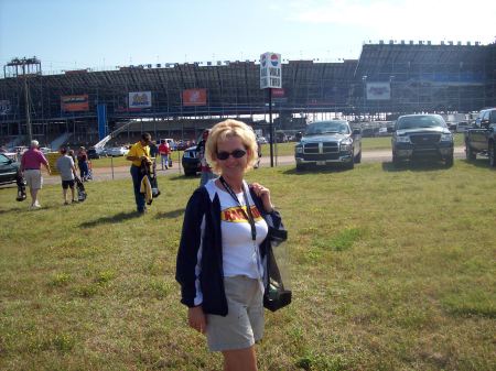 just got to the track sat. bush race at talladega april 07