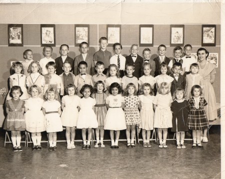 Bendle Kindergarten class 1962-63