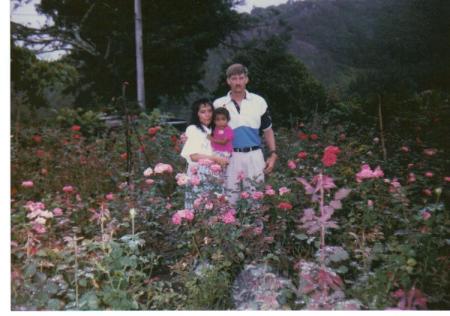 Eneida and I in Panama 1993