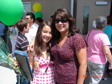 My daughter's 6th grade promotion