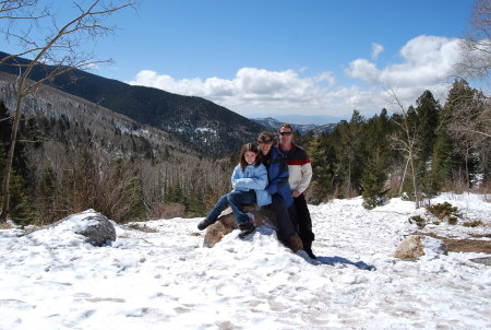 Me, Brian & Daughter Ciara in Santa Fe