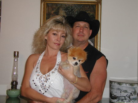 My Cowboy & 1 of our dogs Gepetto