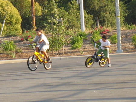 My two boys having Fun.