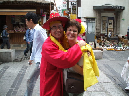 parade participants are very friendly