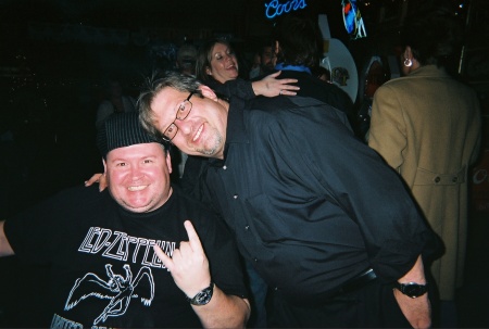 With John Buckner--New Years, 2008