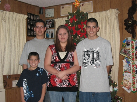 My Kids at Christmas 2007