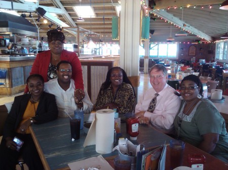 Work gang at Joe's Crab Shack