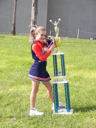 Rebecka's big trophy