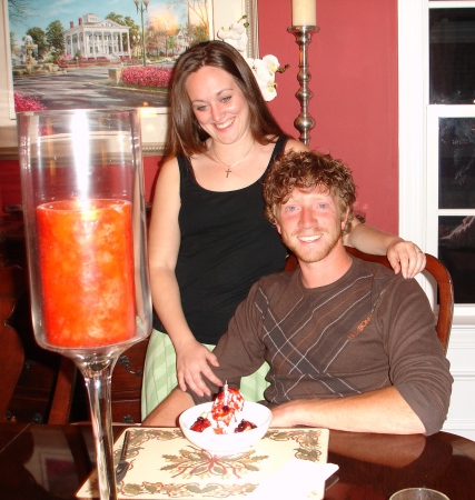My son Will and his fiance, Michelle