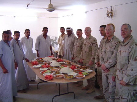 Meal in Iraq