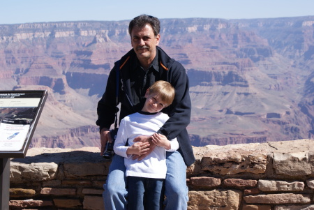 Me and Michael at Grand Canyon 2008