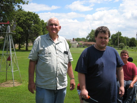 Dad & my son, Preston