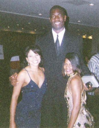 Me, Brigid and my good friend Dikembe Mutumbo