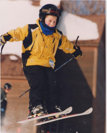 billy skiing