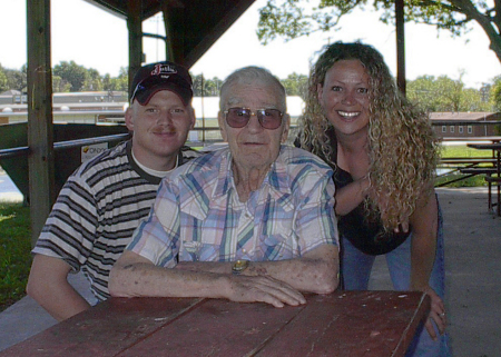 My son, my grandfather, and me.