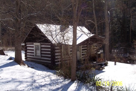 Cabin in the valley.