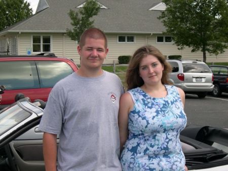 Erik & girlfriend of 5 years, Ashley.