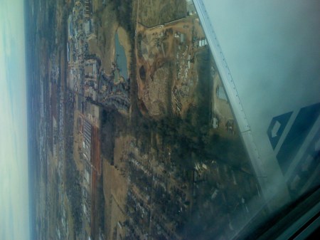 Oklahoma from the plane