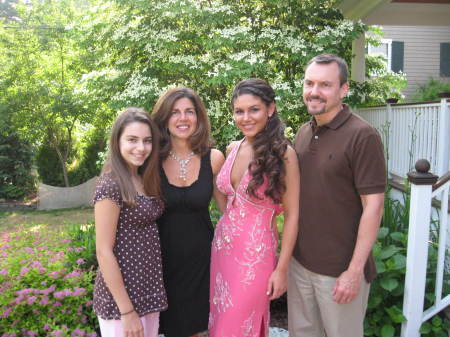 Family Photo on Ashley's Prom