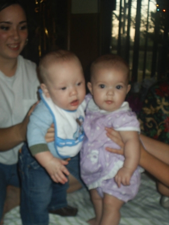 Kai and Zoey First Christmas 2006