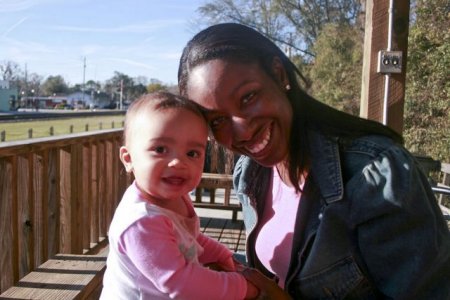 Rhian & Reagan at the Folkston Funnel