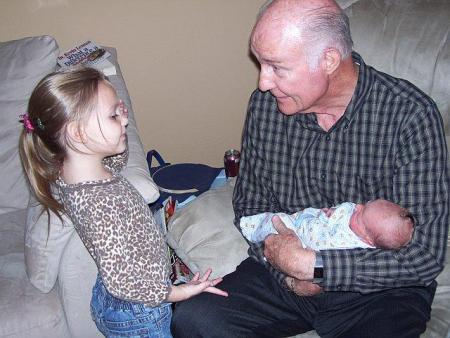 Papaw and his great grandkids