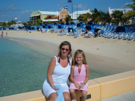 Me and Bailey in the Carribean. AHHH!