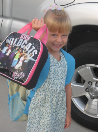 Sara's 1st day of School
